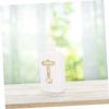 Ipetboom Refillable Holy Water Bottle Elegant Christian Religious Blessing Water
