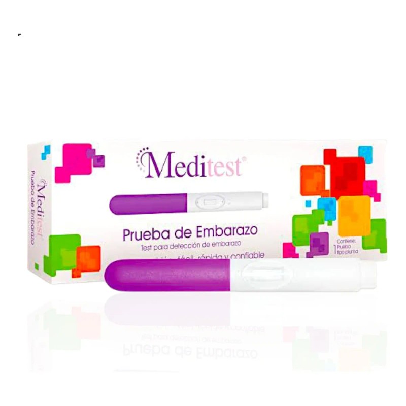 Prueba De Embarazo Rapida Casera De Orina Meditest 99%eficaz