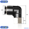 TAILONZ PNEUMATIC Female Elbow 1/2 Inch Tube OD x 1/8