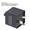 LED Flasher Relay Adjustable Frequency 3 Pin ABS Waterproof Module