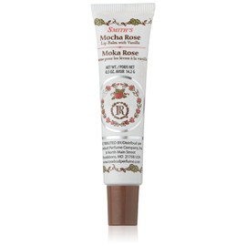 Rosebud Lip Balm Tube, Mocha Rose, .5 Ounce