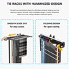 HANKEY Pull Out tie Organizer for Men, Slide Out Tie