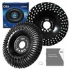 OBA Wood Carving Disc for Angle Grinder 125 mm, 2Pcs