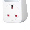 Countdown Timer Socket with 2 USB Ports 5V 2.1A Outlet