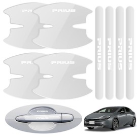 LUTU New Prius 30 Series 40 Series 50 Series 60 Series Door Handle Protector Parts Scratch Resistant Anti-slip Good Touch Paint Protection Easy Installation Thick Water Prevention Accessory Exclusive