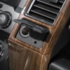 Voodonala Wood Grain Inner Accessories Conditioner Central Control Trim Kit