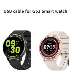 yiqungo USB Cable Charger for Sanorum G53 K53 Smart Watch USB Magnetic Smartwatch Replacement Charging Cable Cord