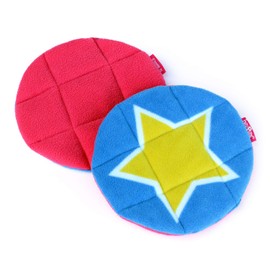 HAYPIGS Guinea Pig Toys and Accessories - Circus Themed Fleece Pee Pads - Additional or Replacement Absorbent Washable Litter Pads