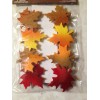 American Crafts FALL CRAFTS FELT FALL LEAVES W/CLOTHES PINS 4-NAPKINS,