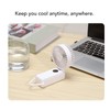 Mini Handheld Fan 3 Speeds Desk Fan Foldable Small Personal