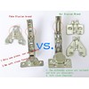 2 of Clip-on Soft-Close Hinge for Corner Lazy Susan Hinges