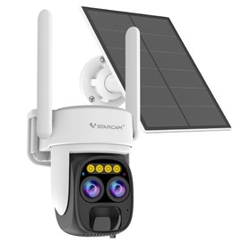 VSTARCAM 2K Smart Solar Security Camera, AI Detection & 100% Wire-Free