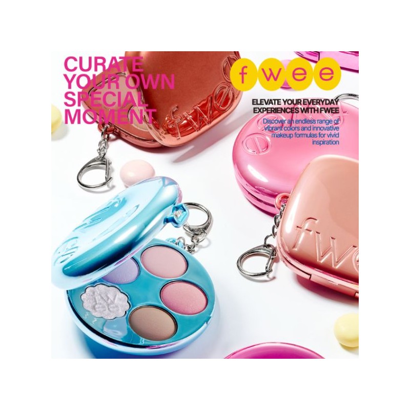 FWEE Pocket Eye Palette & Single Eye Shadow Keyring Set