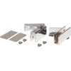 The Hillman Group 57067 Glass Door Hinge Regular Mount, Chrome,