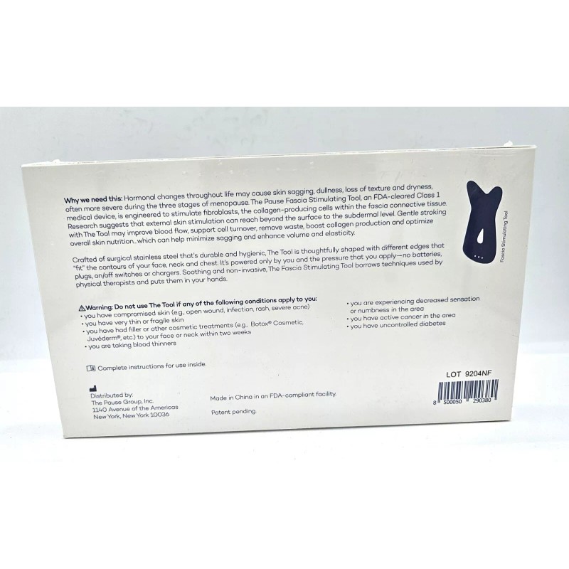 Pause Well Aging Fascia Stimulating Tool For Gentle Subdermal Toning,