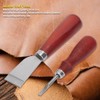 18pcs Leather Craft Working Punch Tools Kit Sewing Stitching Carving