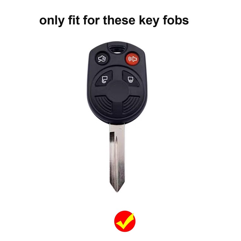 Key fob Cover 4B (Black White)