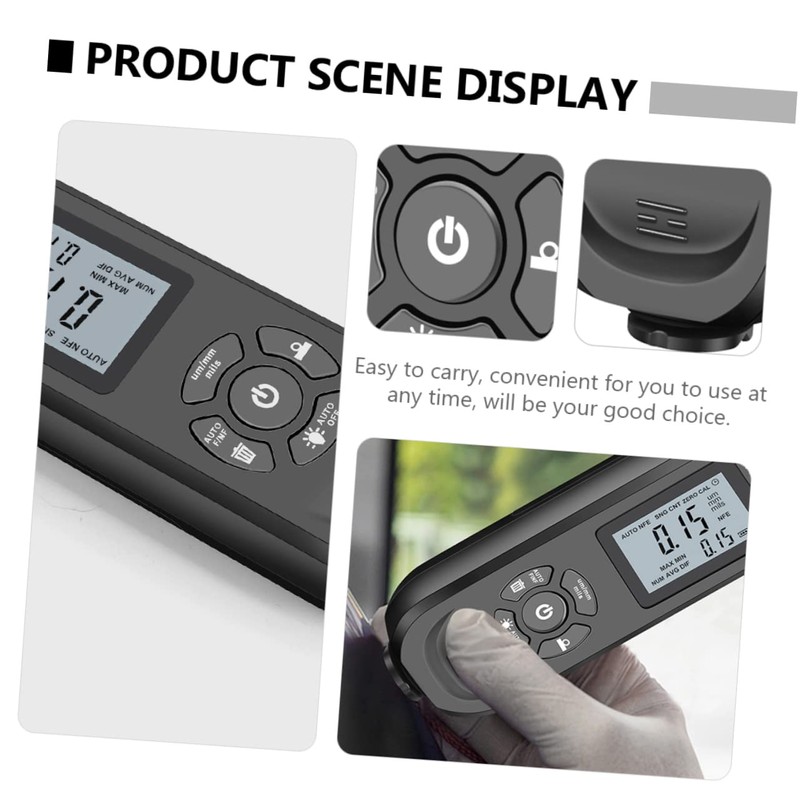ULTECHNOVO Digital Gauge Coating Thickness Car Paint Tester High Accuracy