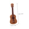 Totority 25pcs Guitar Model Miniature Ukulele Instrument Miniature Mini House