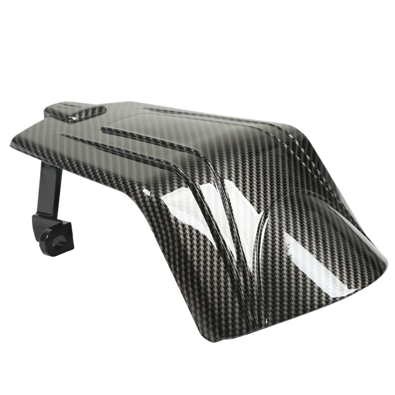Motorcycle Front Wiring Box Cover Carbon Fiber Grain Strong Strength