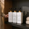 Shampoo and Conditioner Dispenser - Modern Gold Design Large 27oz