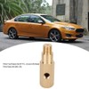 1/4 NPT Oil Pressure Gauge Meter Adapter Brass Tee Piece