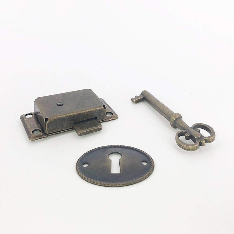 WENHUAZAI QJSE Cabinet Door Lock with Key, Acrylic