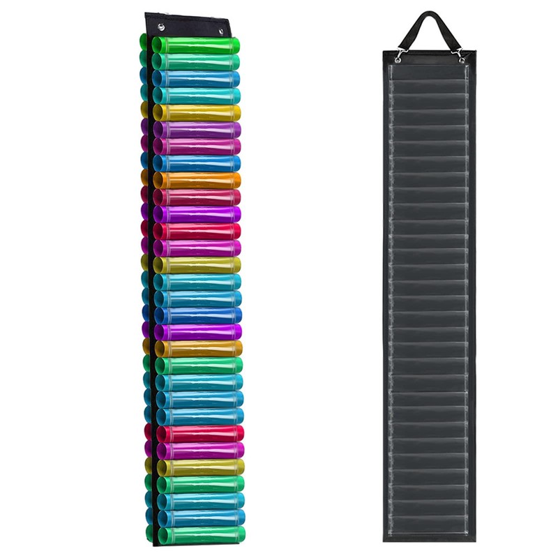 Sonhomay Vinyl Roll Holder Vinyl Roll Organizer with 60 Compartments