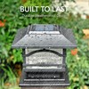 Davinci Lighting Premium Solar Outdoor Post Cap Lights - 4x4