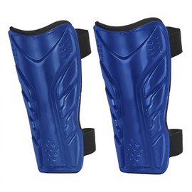 6023 Junior Soccer Shin Guards for Children 5-11 Years Old Futsal Bicycle Baseball Bike Shin Protector Protective Pad Shock Absorption Adjustable Velcro Elementary School Legers/Exercise Protective