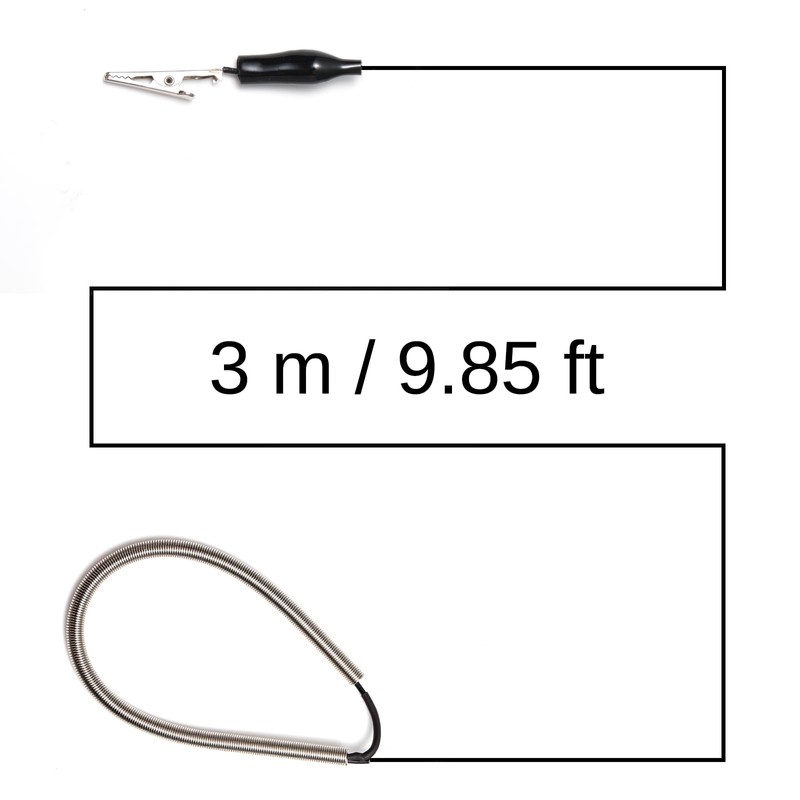 Raddy SW001 Shortwave Radio Antenna, 9.85’ Crocodile Clip Antenna for