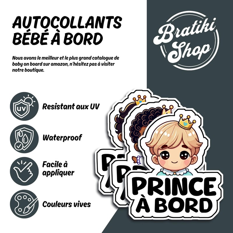 French Prince Sticker 2