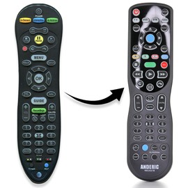 Anderic S30-S1B for AT&T U-Verse Cable Set top Boxes | 4-Device Learning Universal Remote Control | S30-S1A | 5601BC0001R - RRS30S1B