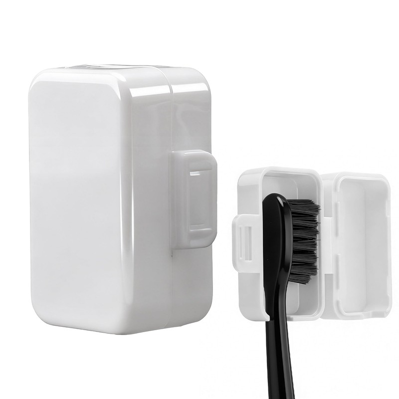 Inxens Toothbrush Covers, 1.65 Inch Travel Toothbrush Head Protector Caps,