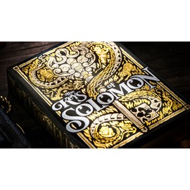 Murphy's Magic Supplies, Inc. The Keys of Solomon Golden Grimoire Playing Cards by Riffle Shuffle