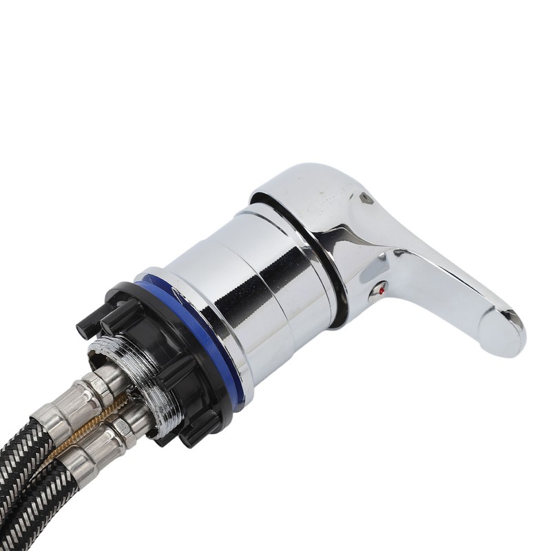 Salon Shampoo Bowl Faucet Sprayer Kit with 120cm Hose Mixing