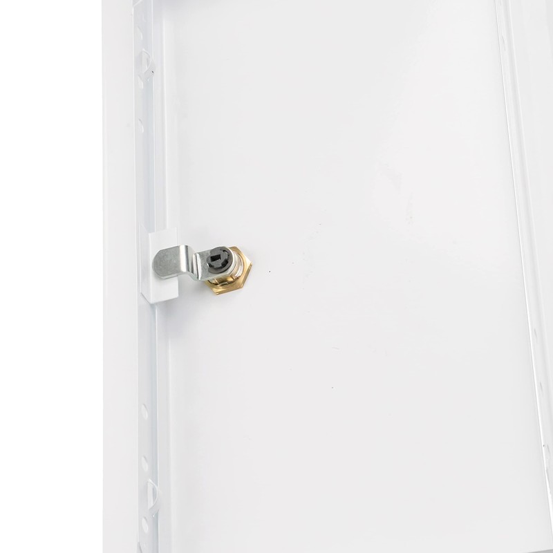 ECOPRO VENT 6" x 12" Lockable White Metal Access Panel.