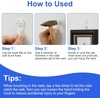 Picture Hooks, Non-Trace Picture Hook for Hard Wall, Picture Hanging