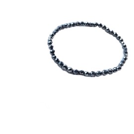 Kanoishi ∞ [Crisis Avoidance and Going to a Better Future, Guardian Stone] Men's Pylite Bracelet, Power Stone, Natural Stone, Natural Stone, 0.2 inches (4 mm) Cut (For Purification Purification, Rough Stone) (Men's) XL / Approx. 7.9 inches (20 cm) (for m