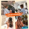 HFLYJPYW 8 Pcs Medium Hair Clips for Women Girls -