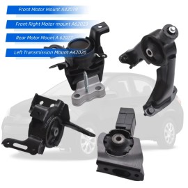 Unbranded 4Pcs Engine Motor & Auto Trans Mount Set Fits For 2014-2019 Toyota Corolla 1.8L