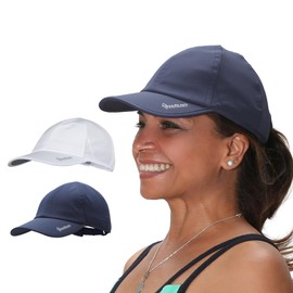 TrailHeads UV Protection Running Hats for Women - 50+ UPF Hats for Women - Breathable Summer Hats for Women - Athletic Women Baseball Cap for Golf, Gym, Pickleball, Workout, Sports - Tennis Hat