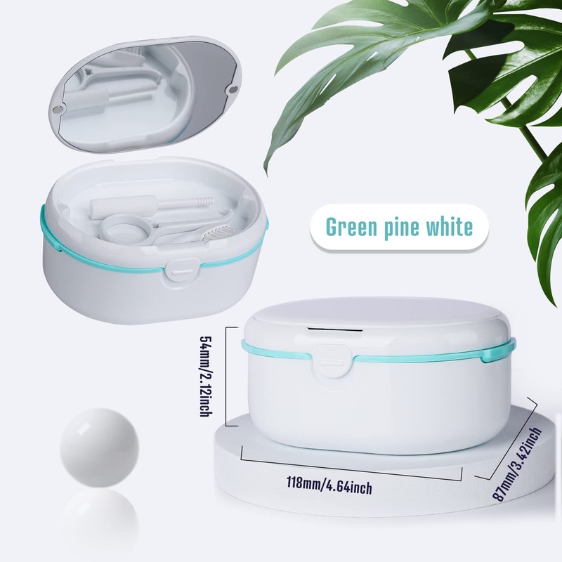 Denture Box, Denture Box with Filter, Dentures for Storage and