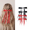 Tisoloow Hair Bows for Women Hair Clip Ribbon Bowknot Hair