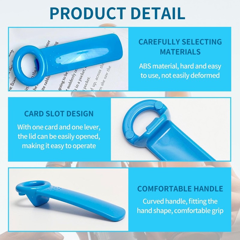 3 Pieces Plastic Bottle Opener, Kitchen Supplies, Manual Bottle Opener,