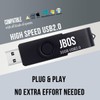 JBOS 32GB USB Flash Drive 2 Pack USB 2.0 Thumb