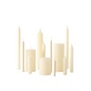 ukiyo Pack of 12 Thin Taper Candles Height 20 cm