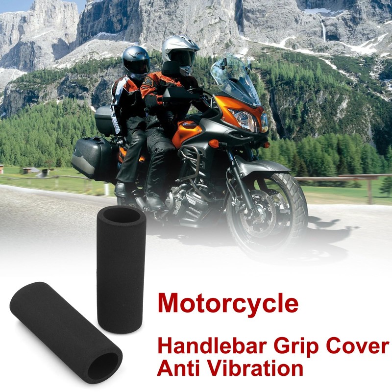 Motorcycle Handlebar Cover Motorcycle Comfort Grips Anti Vibration Foam Handle