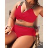 Tempt Me - Conjunto de bikini de talle alto para