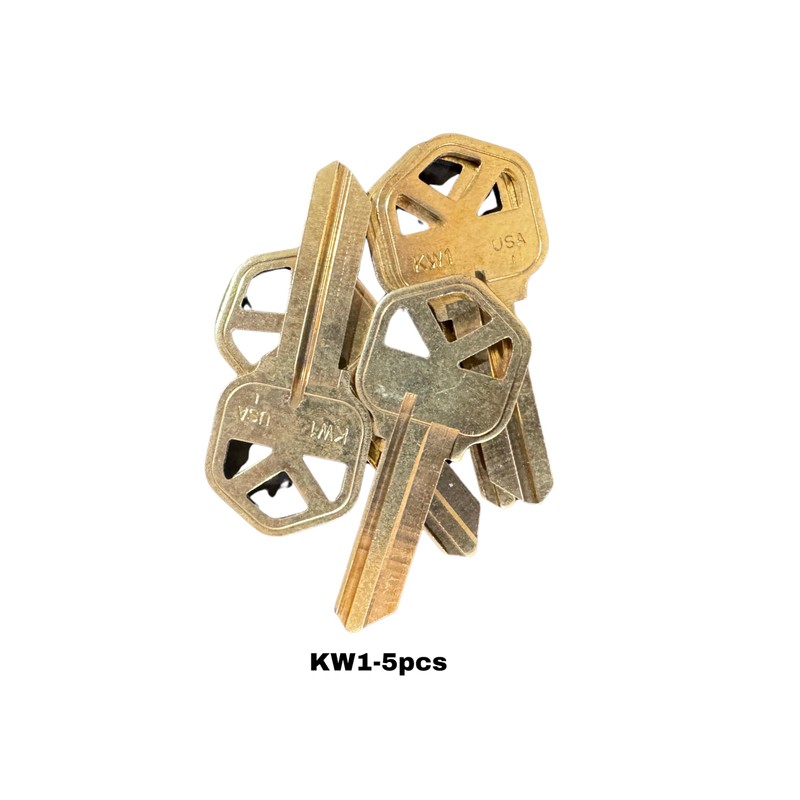 KEYSALACARTE 25-Piece Residential Key Blank Set – Includes 5 Each